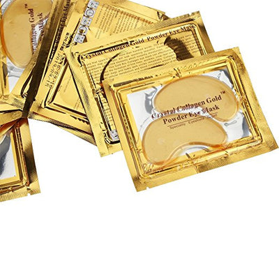 Gold Crystal Collagen Eye Mask Pads 15 packs