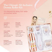 Face and Body Derma Roller Kit with YouthBoost Gummies - ZustPink